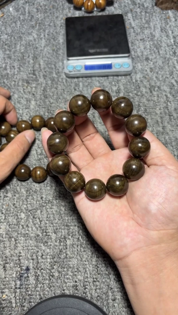 金丝楠手串/手链阴沉金丝楠2.0果香味68