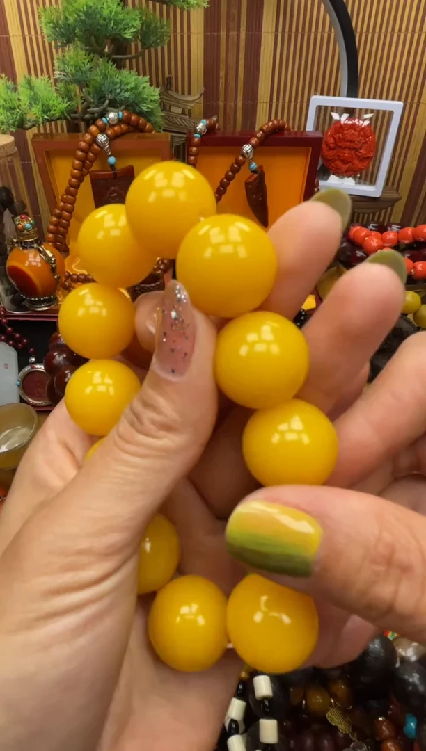 未镶嵌颈饰蜜蜡所见即所得所见即所得