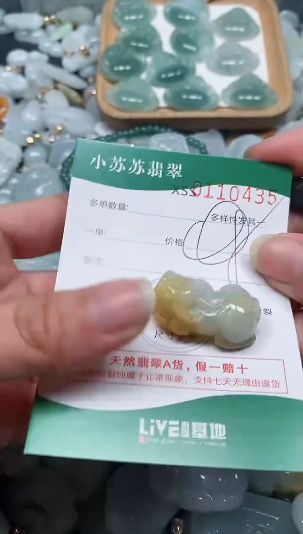 【闪购商品】翡翠颈饰未镶嵌闪购商品0110435