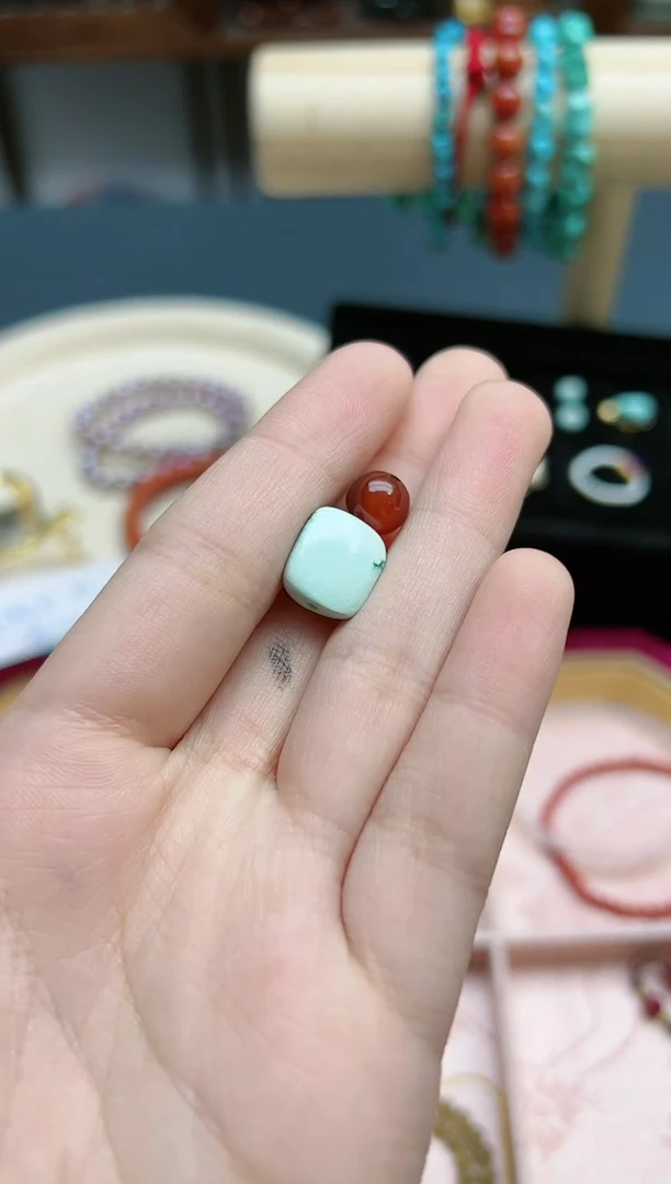 【闪购商品】玛瑙/玉髓配饰未镶嵌玛瑙配饰*1 ZD小泥巴