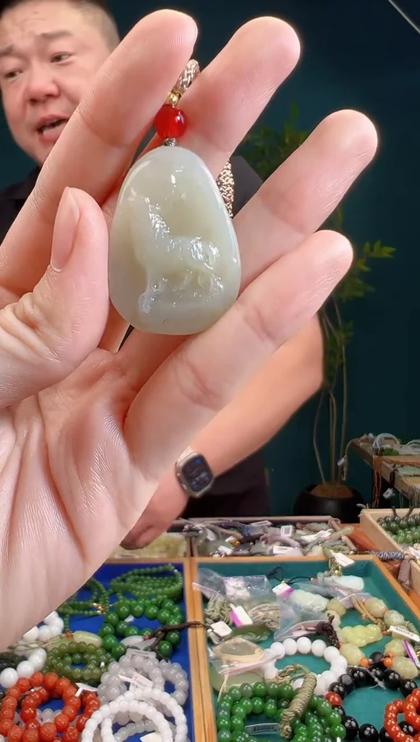 颈饰未镶嵌和田玉多样性发货 拍一单发一个
