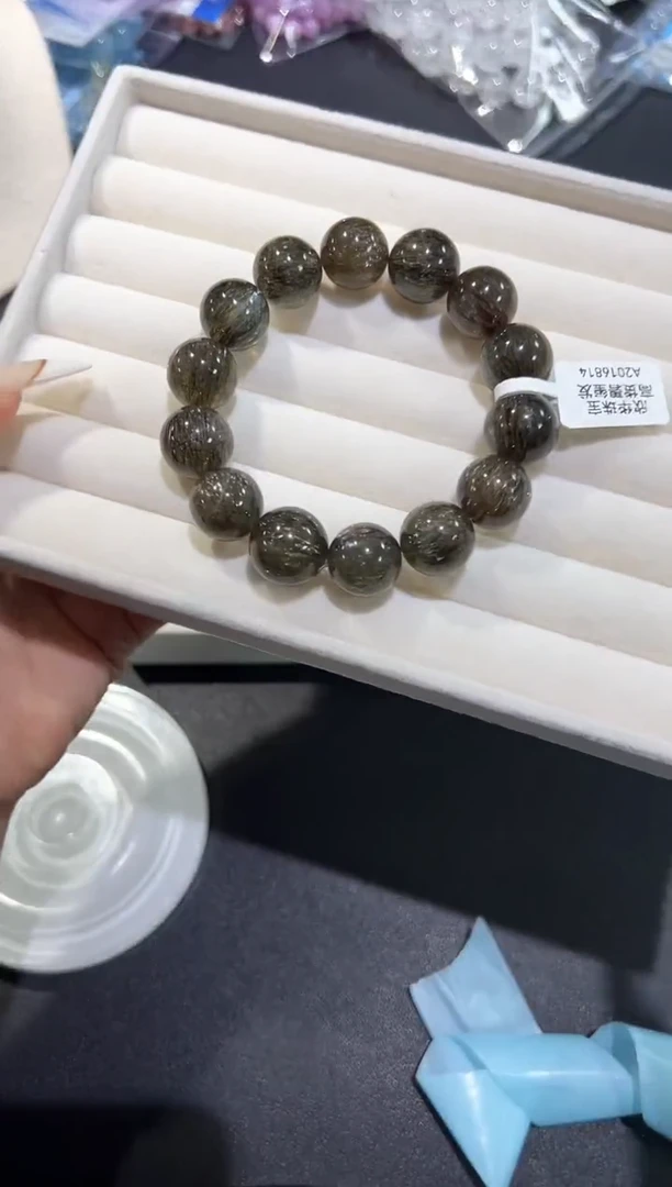 未镶嵌手链水晶95t多样性发其一【1条】默认微瑕15mm