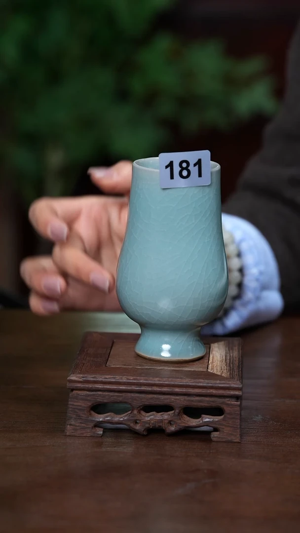 【闪购商品】L·宝丰宋官窑汝瓷主人杯