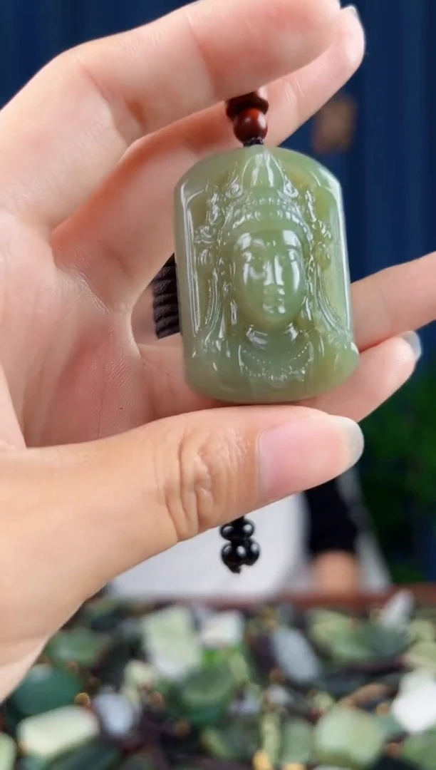 未镶嵌和田玉挂件拍一发一