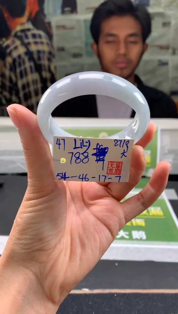 未镶嵌手镯翡翠L**y翡翠手镯 下单联系小耳机#47