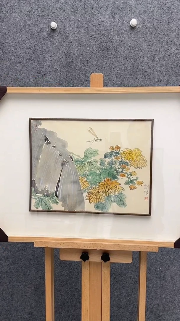 国画邹训精-1.2平尺-国画作品