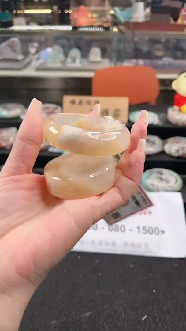 未镶嵌手镯石英质玉55圈口 （赠品镯心）3911113