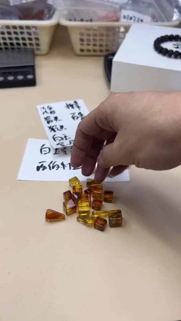 【闪购商品】虫珀裸石未镶嵌012512  虫珀单颗多样性发其一