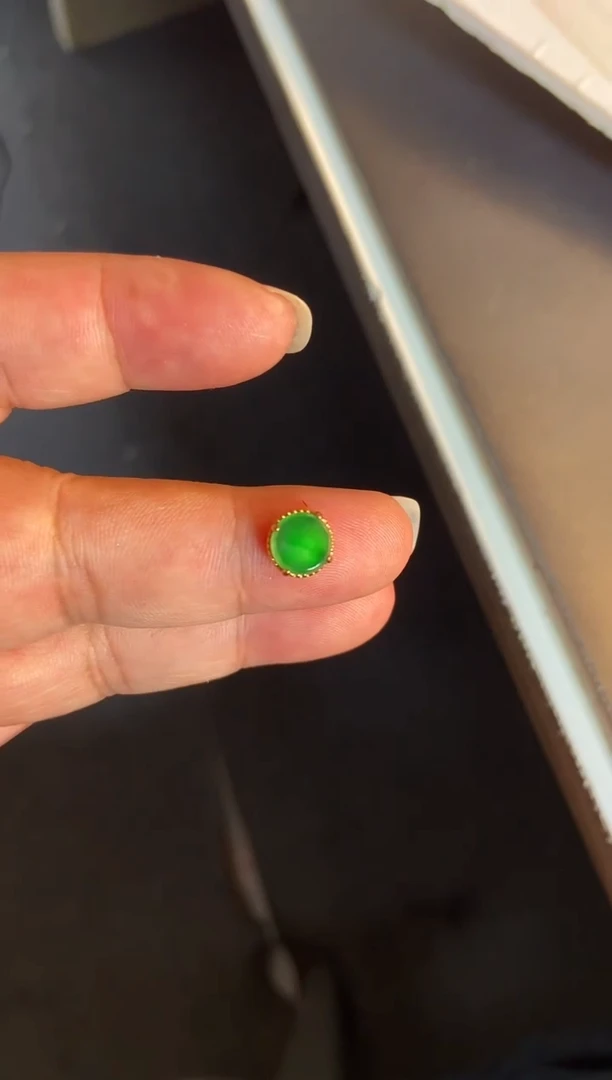 吊坠(不含链)银S925镶嵌翡翠1