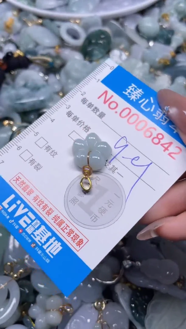 颈饰未镶嵌翡翠6842