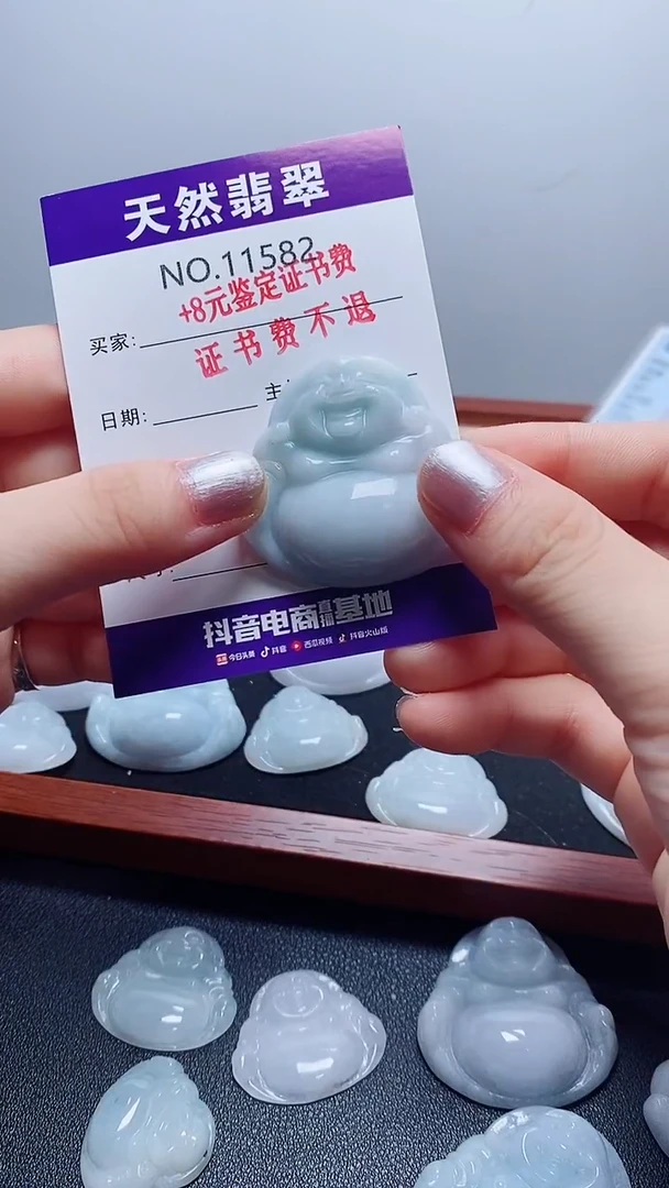 翡翠未镶嵌吊坠(不含链)582