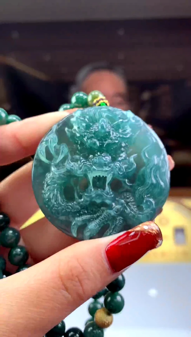 【闪购商品】定制翡翠未镶嵌天然A货翡翠挂件（拍一发一）