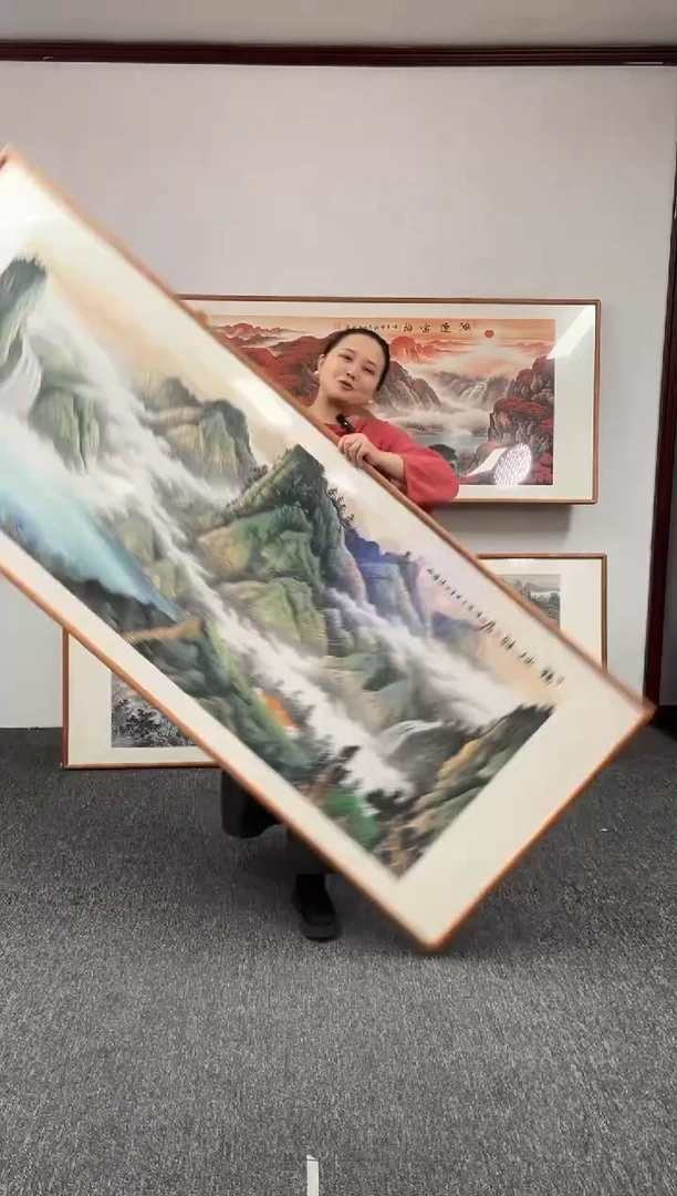 【闪购商品】国画福地雅居210*80绘画作品