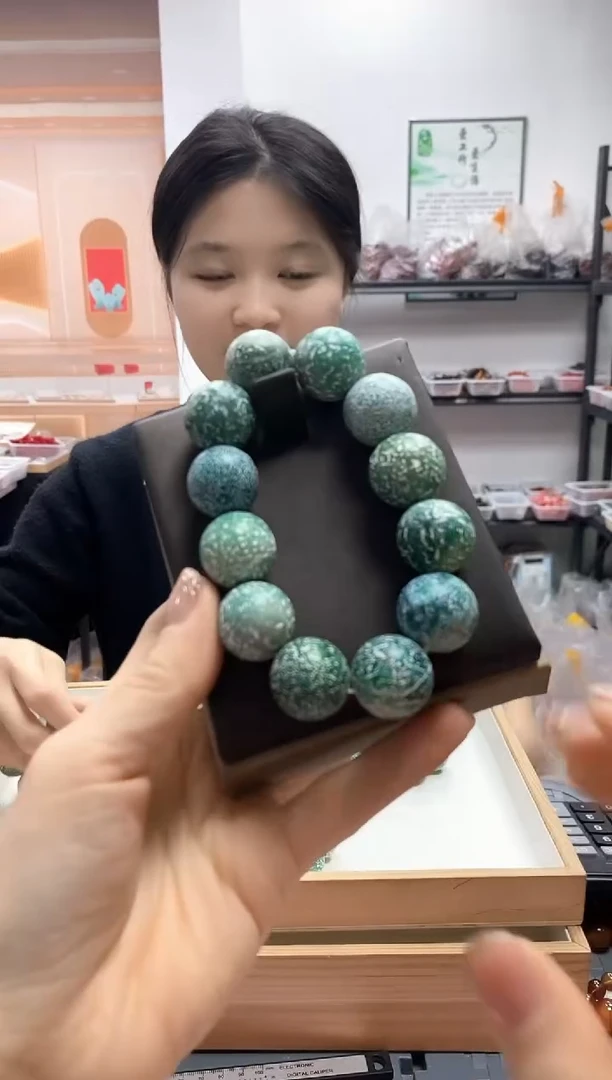 未镶嵌手串玛瑙/玉髓青龙霜玛瑙手串20mm