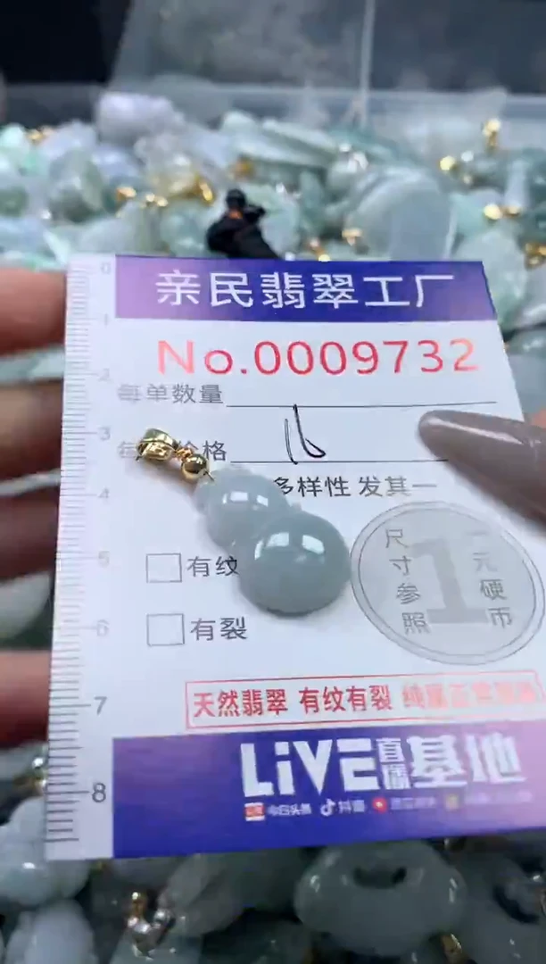 颈饰未镶嵌翡翠9732