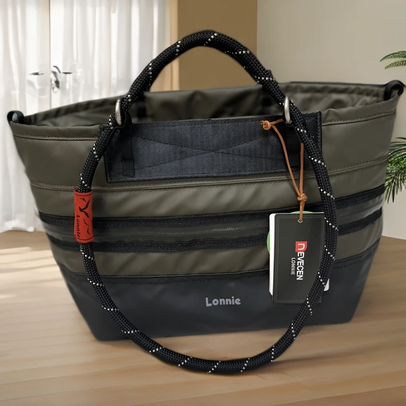 意大利进口托特包Lonnie单肩斜跨大容量防水手提包