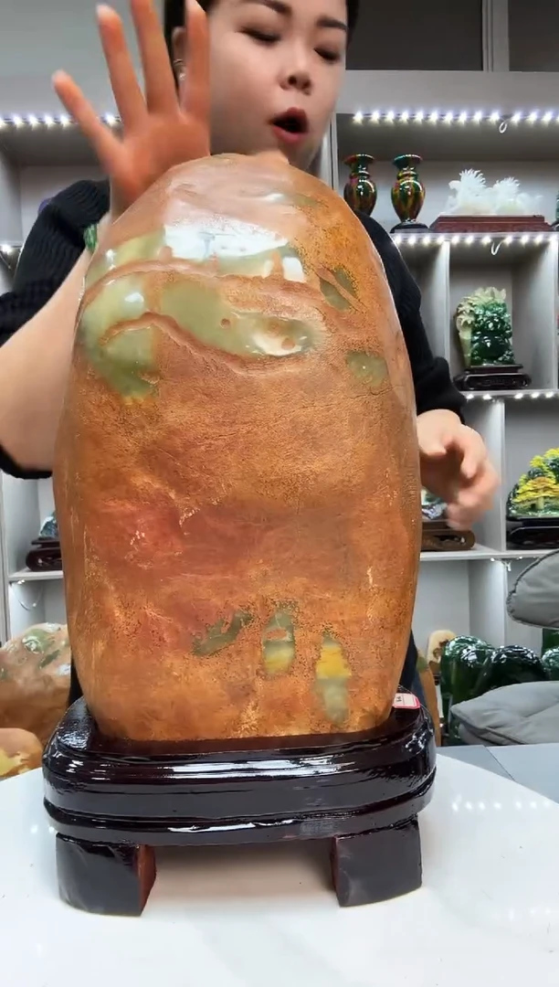 石材天然石材家居摆件办公室客厅玄关高档摆件