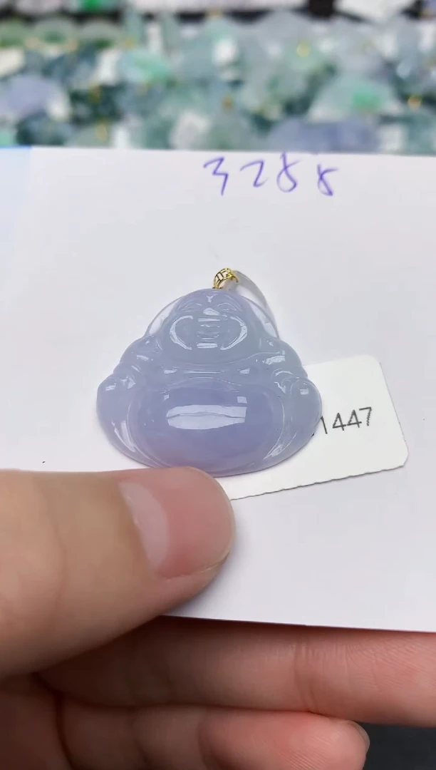 颈饰未镶嵌翡翠天然缅甸A货翡翠百元以上9元证书费自理