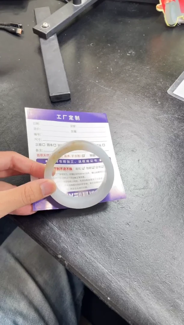 定制翡翠手镯未镶嵌手镯AJC/DZS