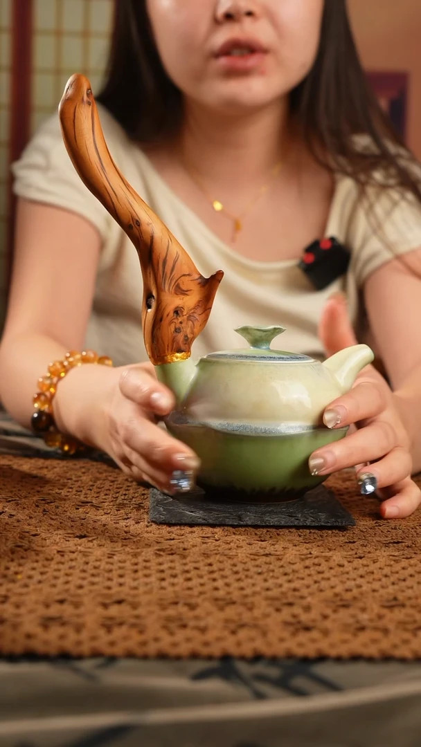 原创手工柴烧茶壶