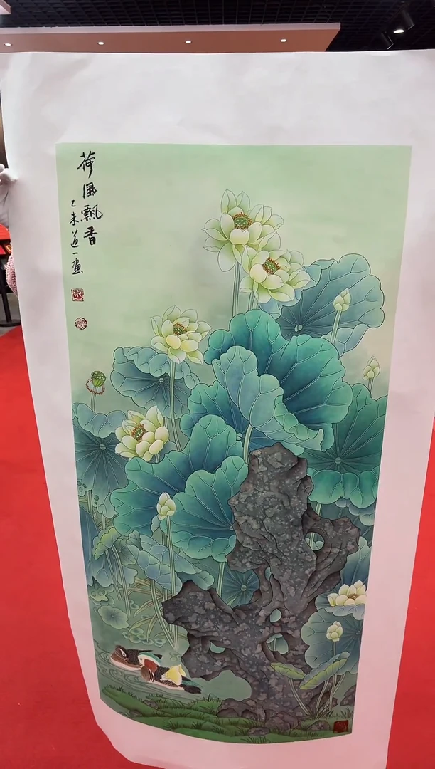 【闪购商品】国画道一老师亲笔绘画作品A58