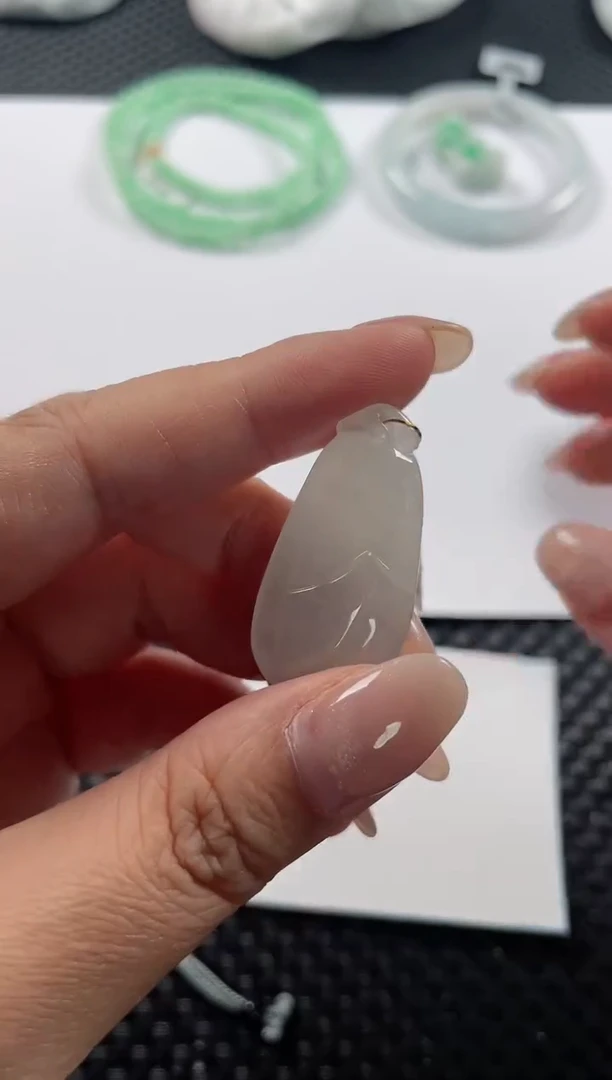 颈饰未镶嵌翡翠基地发货H9029