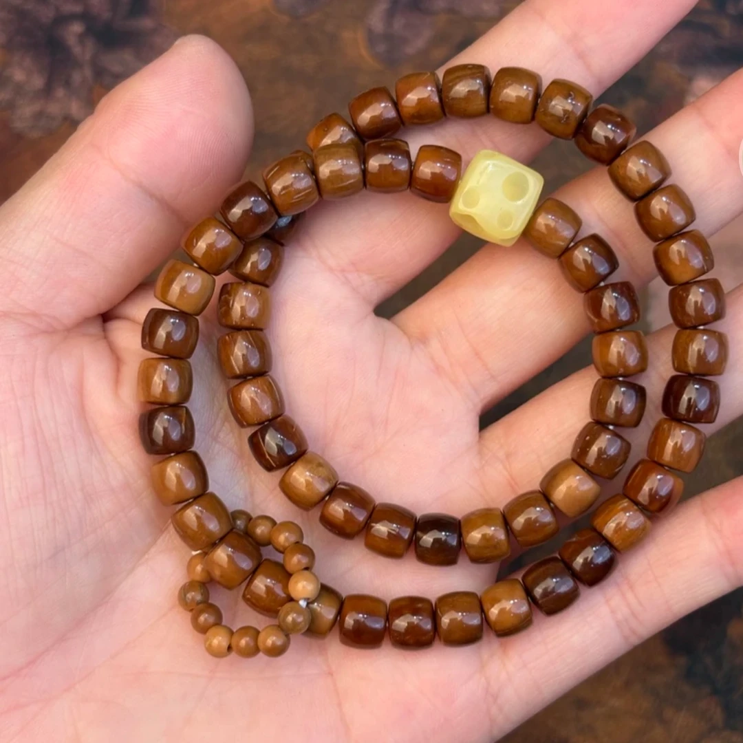 精品AA级纯天然库克手串文玩佛珠手链