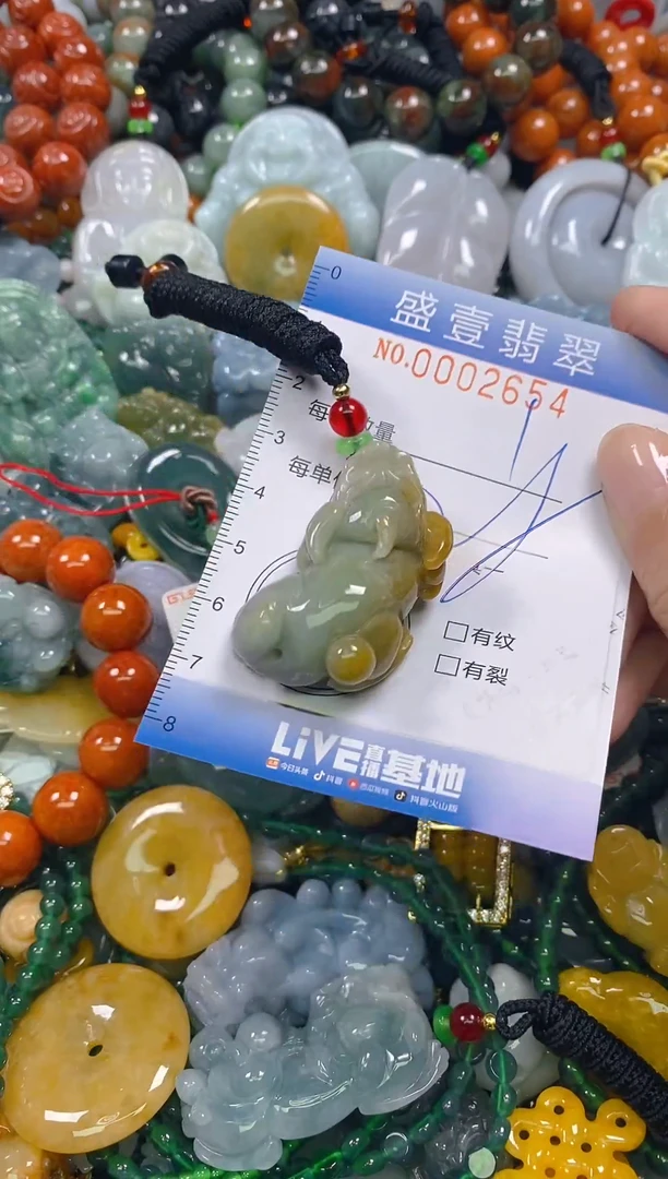 颈饰未镶嵌翡翠闪购0002654