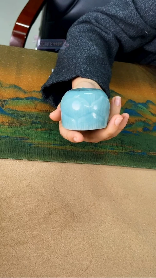 杯子瓷孙现锋仿古釉 小创意杯