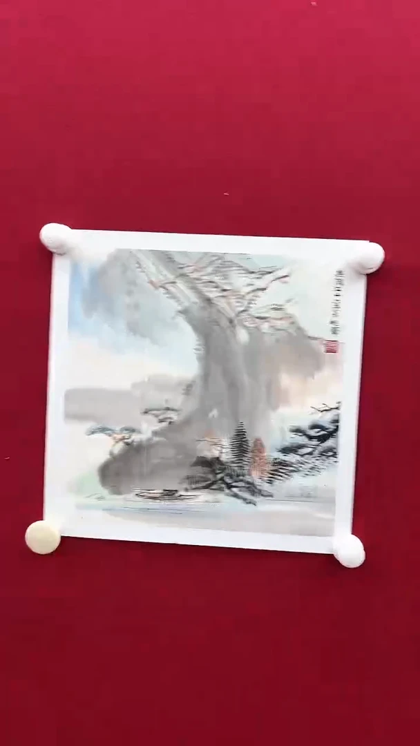 国画兆老师绘画作品 带荣宝斋宁波证书