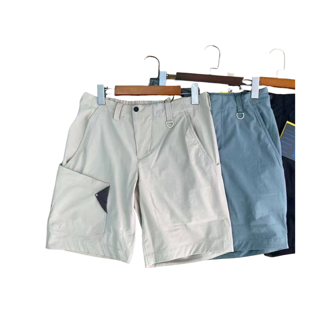 三色男款三角款户外速干短裤