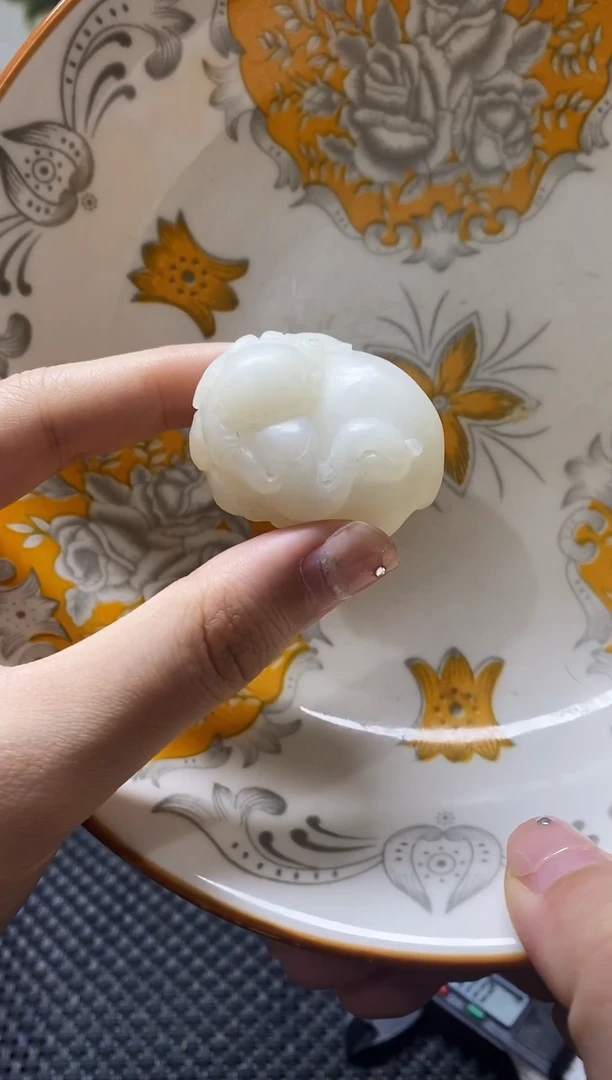 瓷片瓷片 瓷器 摆件 1个