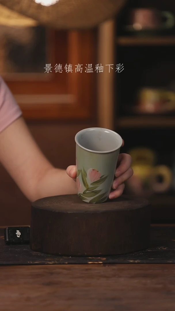 陶瓷景德镇高温釉下手绘陶瓷144