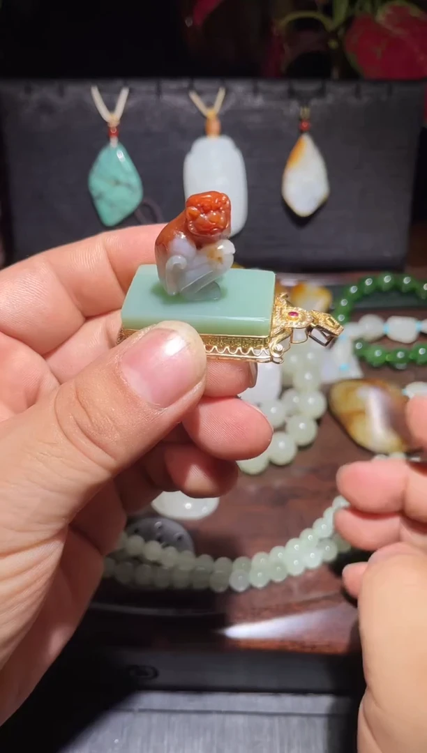 吊坠(不含链)未镶嵌翡翠吊坠