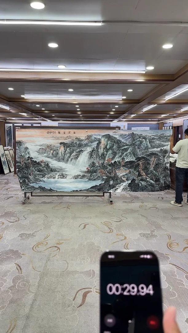 绘画绘画xc邵明义-大丈二-国画