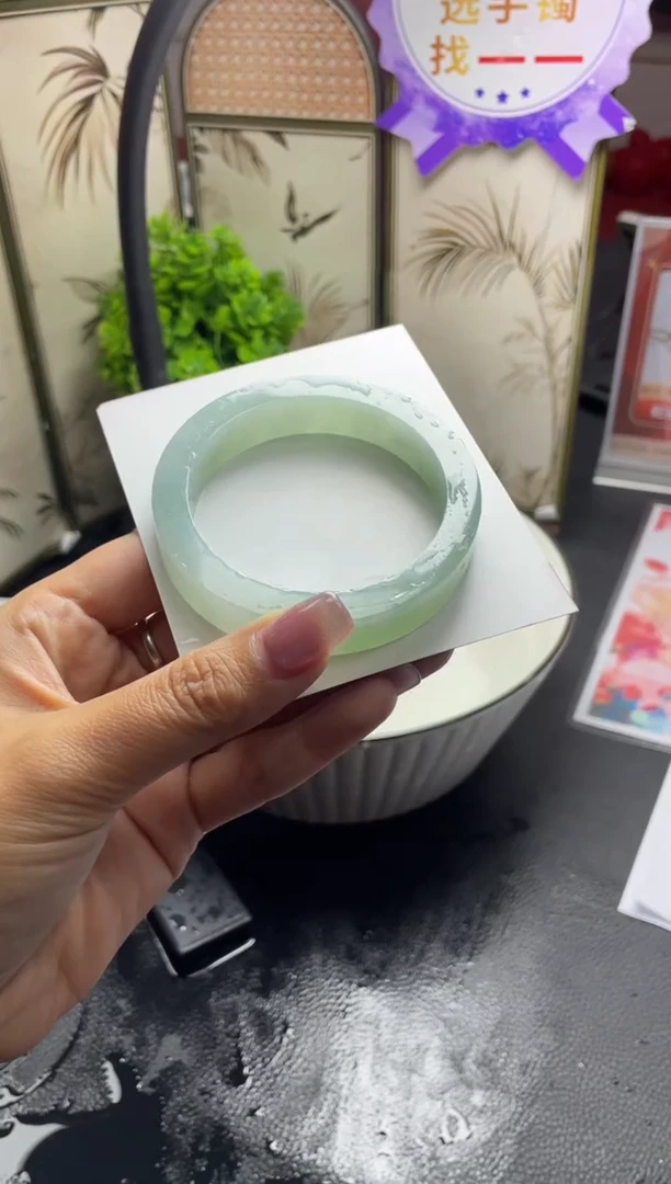 未镶嵌手镯定制翡翠N****H正圈AJC11SZDZS