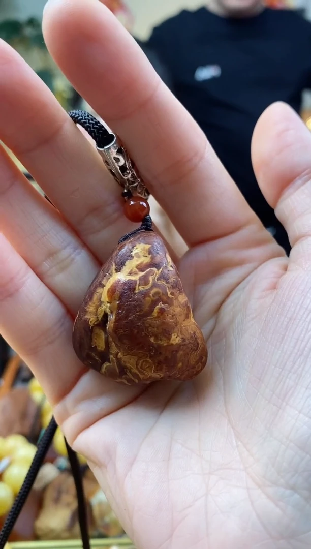 【闪购商品】蜜蜡颈饰未镶嵌吊坠