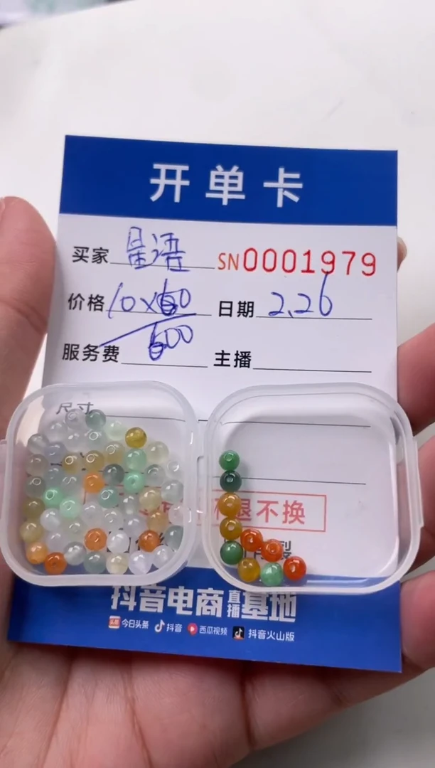 【闪购商品】翡翠颈饰未镶嵌000001979
