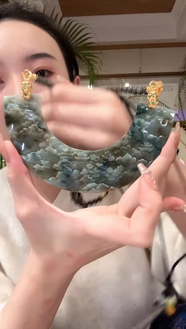 【闪购商品】翡翠颈饰未镶嵌国风