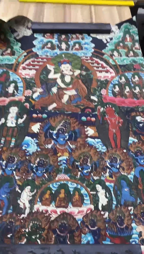 卷轴画精品挂饰 唐卡tk16