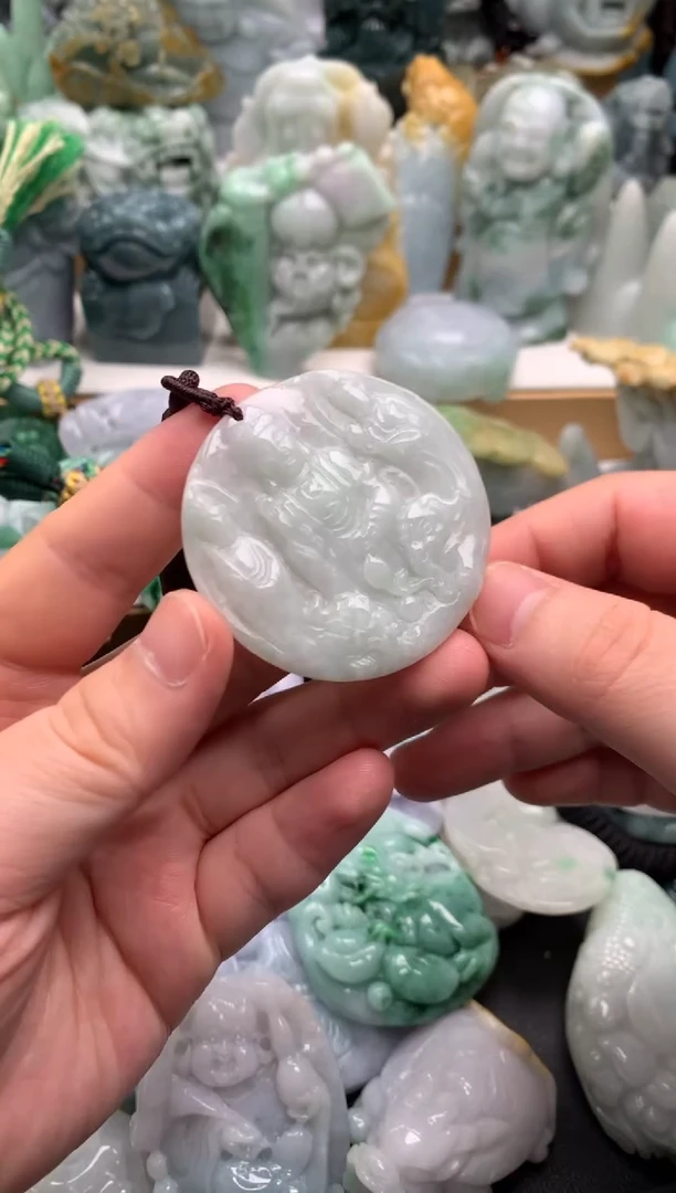 吊坠(不含链)未镶嵌翡翠1