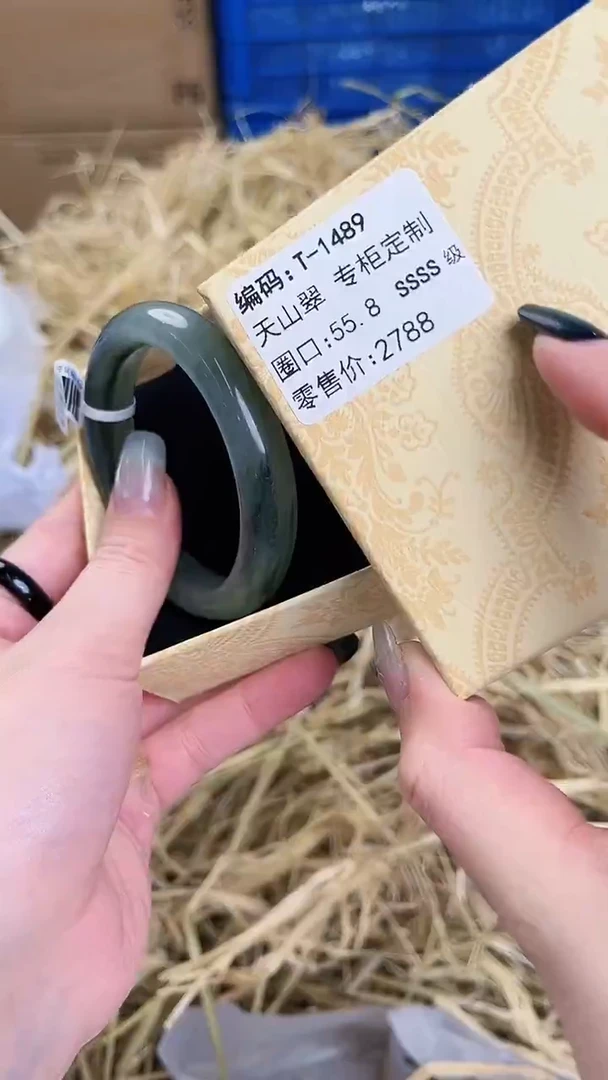 未镶嵌手镯石英质玉T-1489