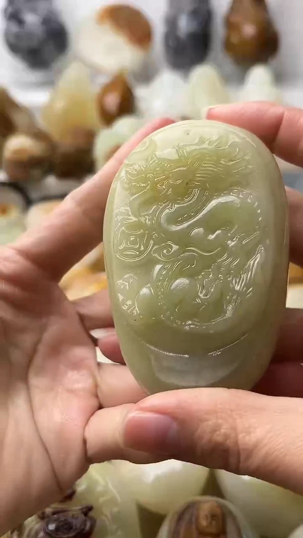 石材古青石棉纹正常不退换盘龙