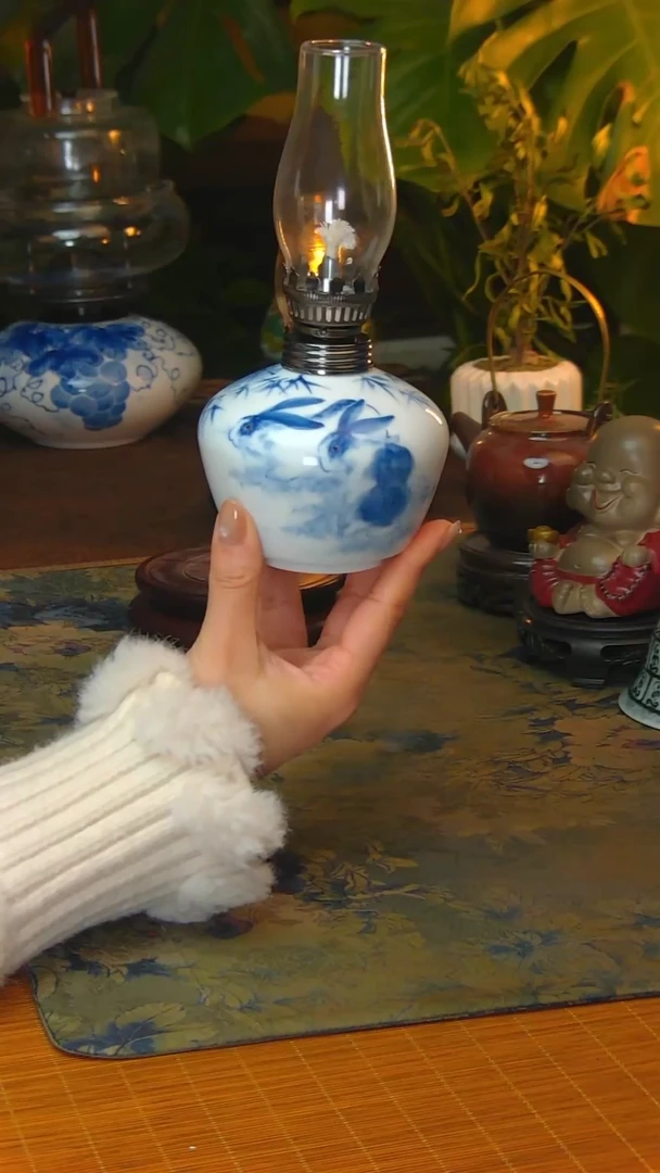 【闪购商品】景德镇陶瓷灯摆件