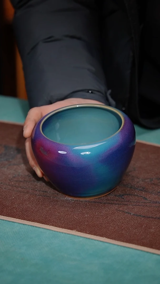 【闪购商品】瓷片16-1宋钧鸡心罐-------