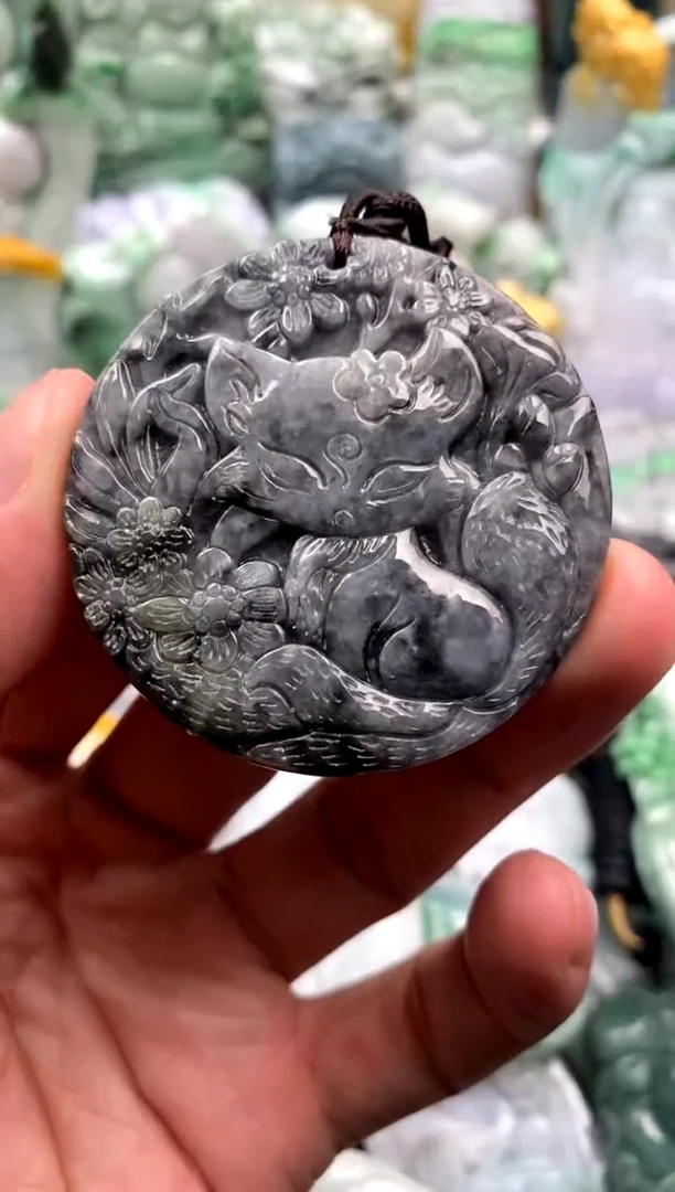 吊坠(不含链)未镶嵌翡翠1
