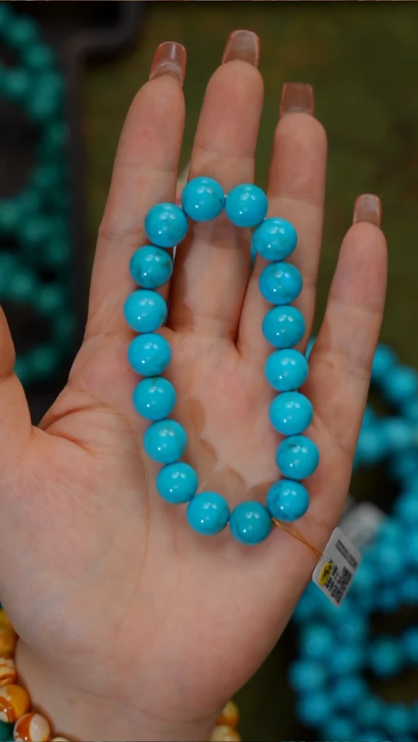 未镶嵌绿松石珠宝奇石B013