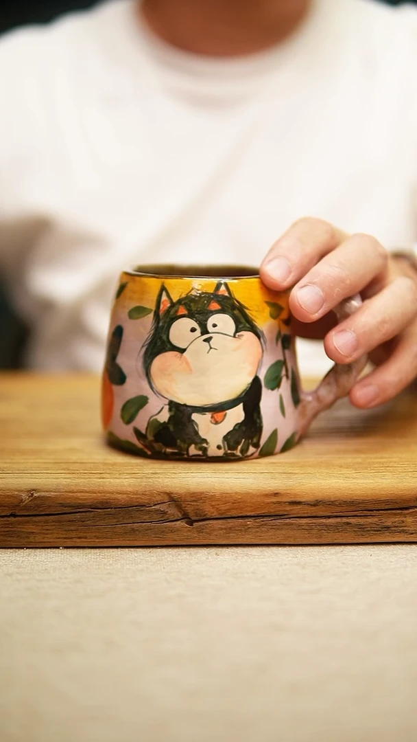 @@陶园瓷舍@@纯手工手绘@高温釉下彩