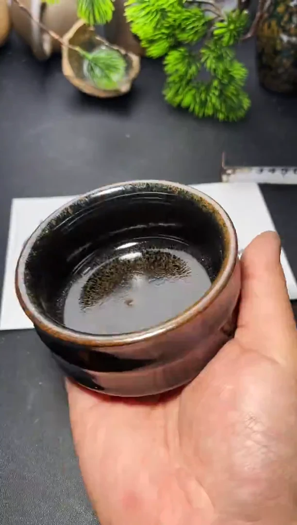 茶盏263 叶紫建盏