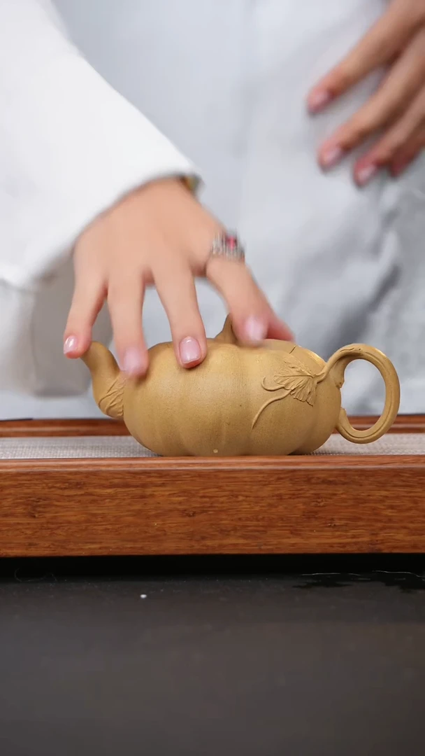 茶壶紫砂原矿手工制作紫砂作品
